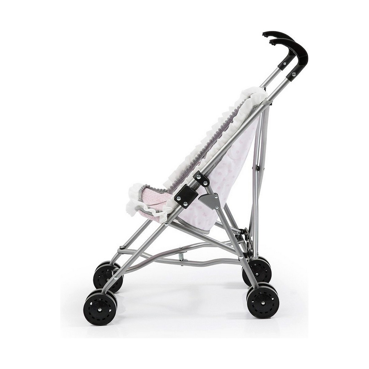 Stol til Dukker Reig Paraply Hvid Pink Mol